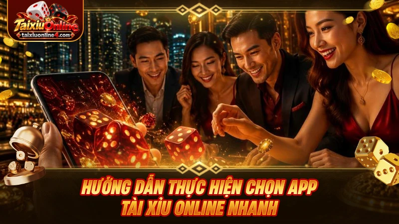 Hướng dẫn thực hiện chọn app Tài Xỉu Online nhanh
