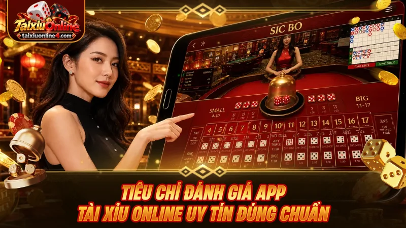 Tiêu chí đánh giá app Tài Xỉu Online uy tín đúng chuẩn